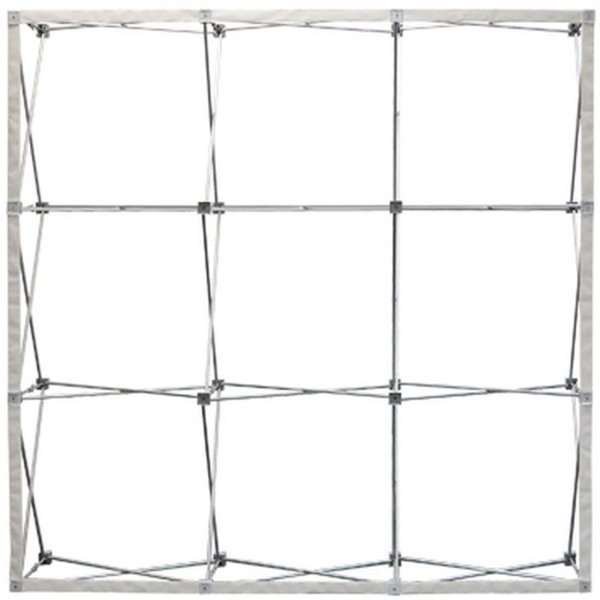Pop-up Vägg Textil Modell 3x3 inkl. banner & tryck