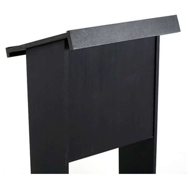 Wood Podium - Svart - Talerstol i sort