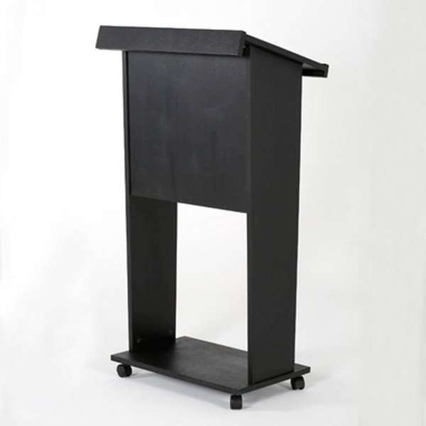 Wood Podium - Svart - Talerstol i sort