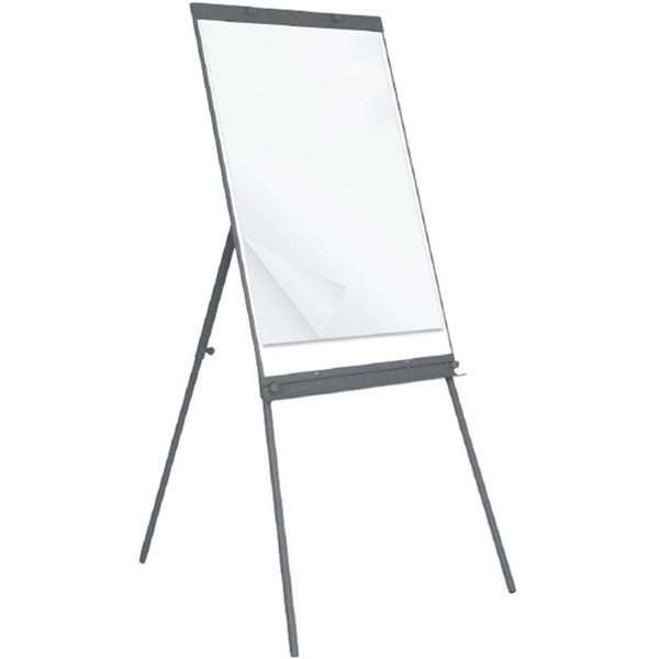 Blädderblock på ben med magnetisk whiteboard