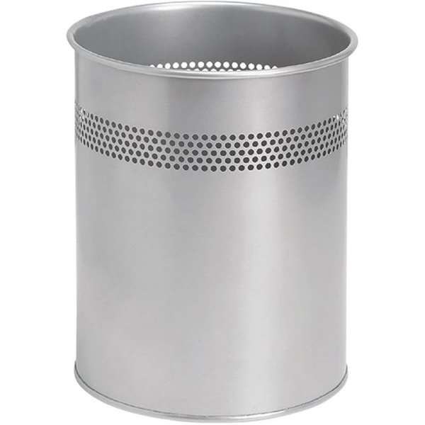 Basic papperskorg - Silver
