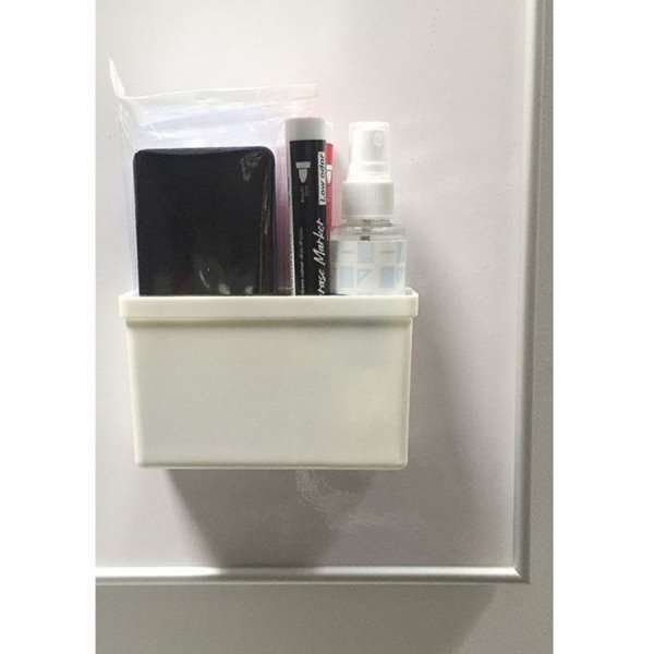 White Board Starter Kit (innehåller hållare, röd/svart whiteboardmarkör, rengöringssvamp och spray)