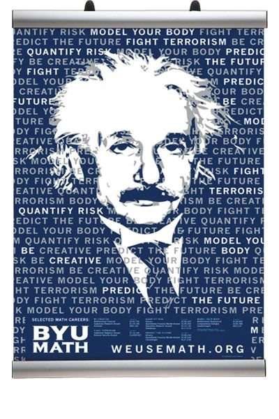 BANNER-LINE affischremsa 30mm 135cm Alu