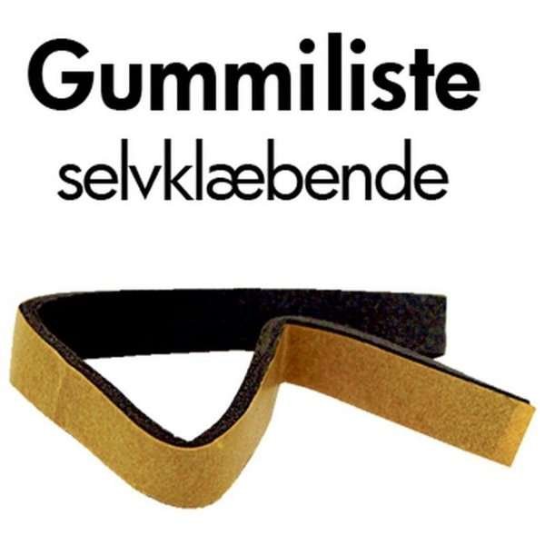 Skumtejp för Poster-Line och Watersafe profil, svart