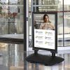 Wind-Sign Pro Gatupratare - 70x100 cm svart #11