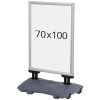 Wind-Sign Pro Gatupratare - 70x100 cm - silver #1