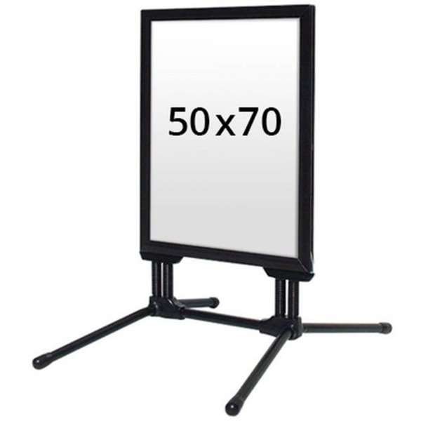 Wind-Line Budget Fjäderställ Trottoarpratare - 50x70 cm - svart