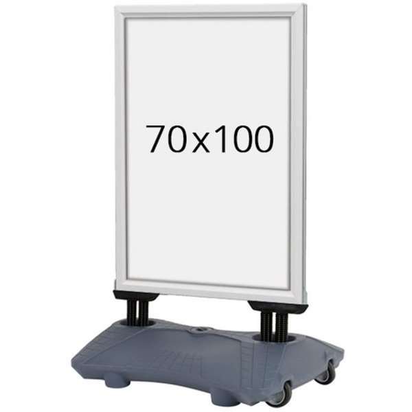 Wind-Sign Waterbase Budget Gatupratare - 70x100 cm - silver