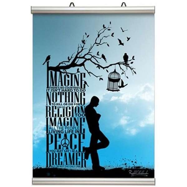 Poster bokstav 26mm Profil - B1 - 70cm
