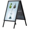 Alu-Line Standard Gatupratare Gatupratare, 50x70 cm, svart #1