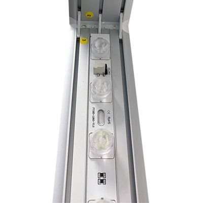 LED -Tex Light stand display dubbelsidig 85x200cm