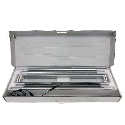 LED -Tex Light stand display dubbelsidig 85x200cm