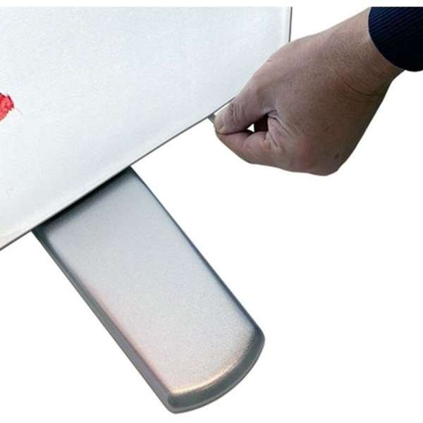 LED -Tex Light stand display dubbelsidig 100 x 200 cm
