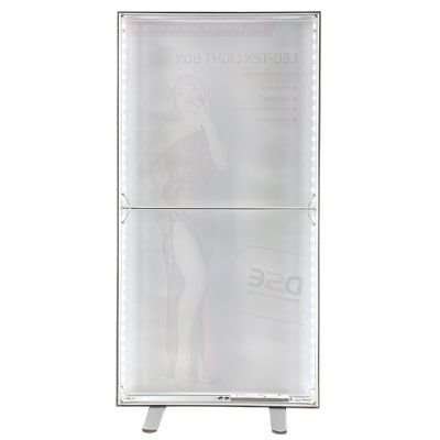 LED -Tex Light stand display dubbelsidig 85x200cm