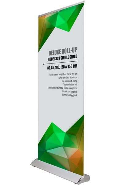 Deluxe Roll-up, enkelsidig, 85 cm, alu