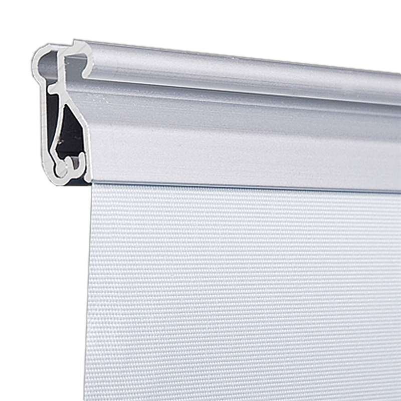 Euro Roll-up enkelsidig kassett, 85x220 cm - silver