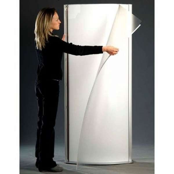 Totem Elipse ljuslåda dubbelsidig 60x170cm