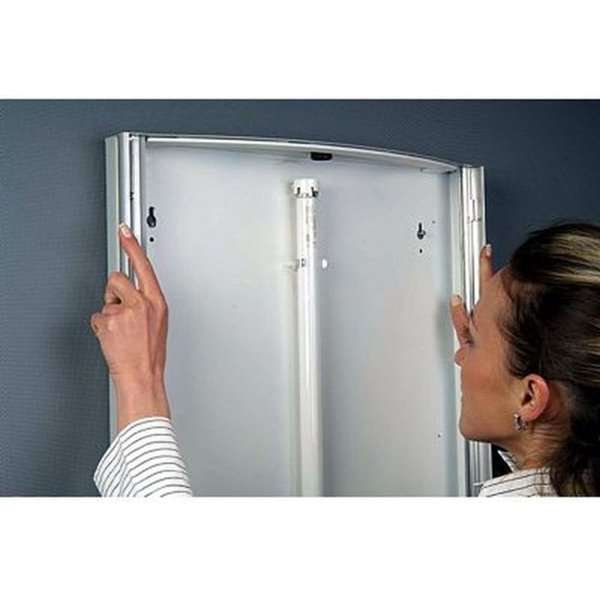 LED Convex ljusram Enkelsidig - 50x70cm