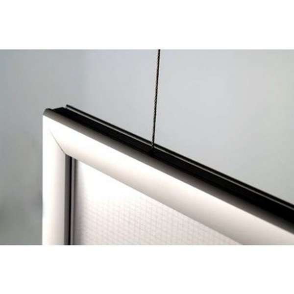 LED-ljusram Dubbelsidig - Vertikal A3