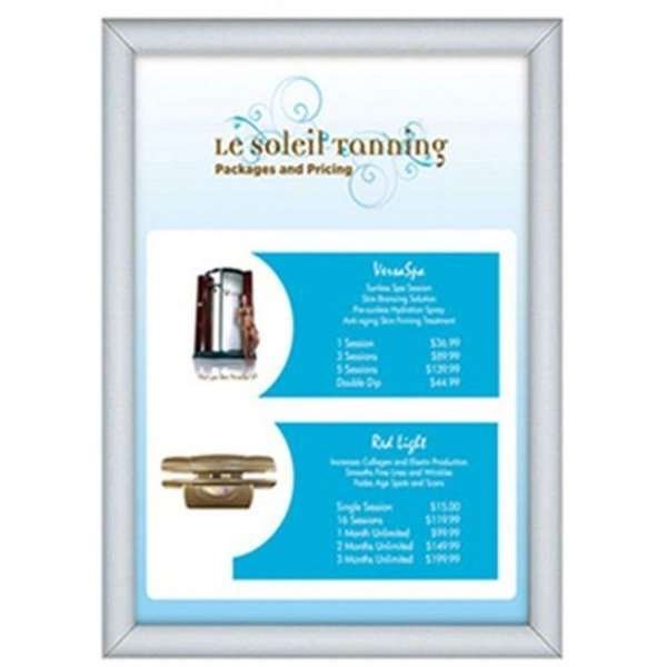 Alu snäppramar - 30 mm - A4 - silver