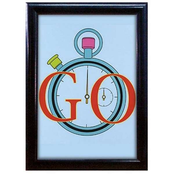 Alu snäppramar - 25 mm - A2 - sort