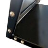 Design Stand broschyrhållare i stål A4/M65 med 6/12 fickor, svart #7