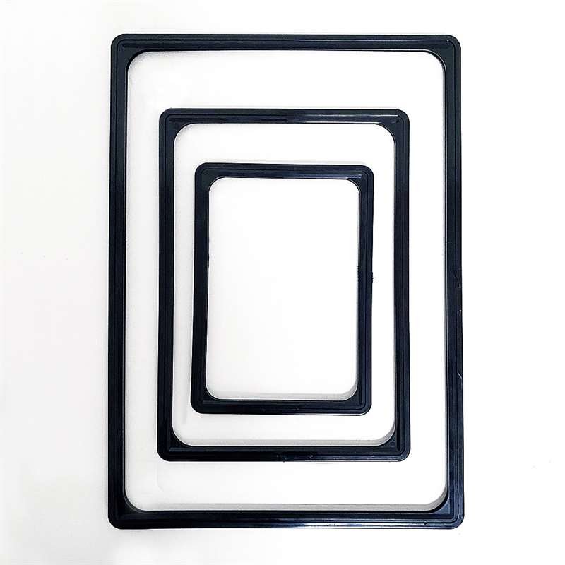 Flex Stander med sort plastramme, A5