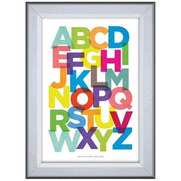 Alu sn&auml;ppramar S&auml;kerhet - 42 mm - 70x100 cm - silver