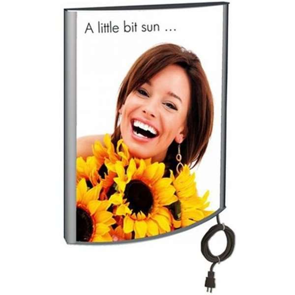 LED Convex ljusram Enkelsidig - A2