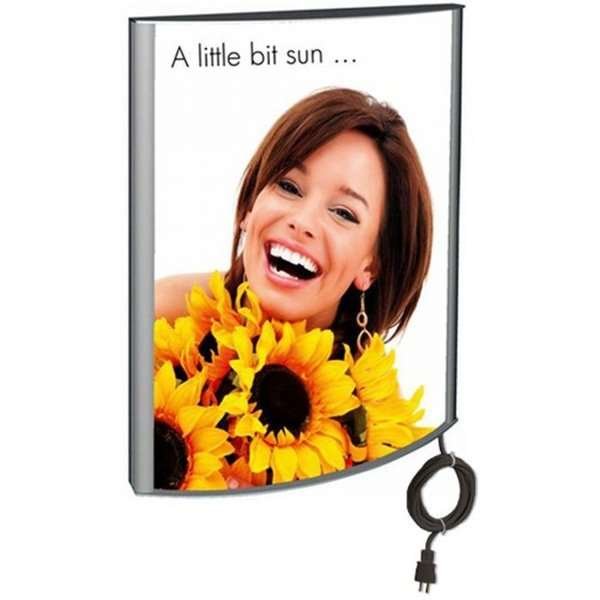 LED Convex ljusram Enkelsidig - 50x70cm