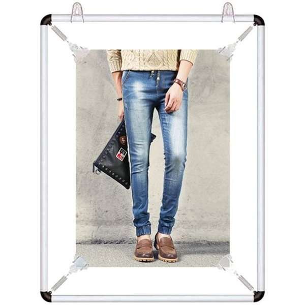 Posterb&aring;r Affischram dubbelsidig - 70x100 cm - silver