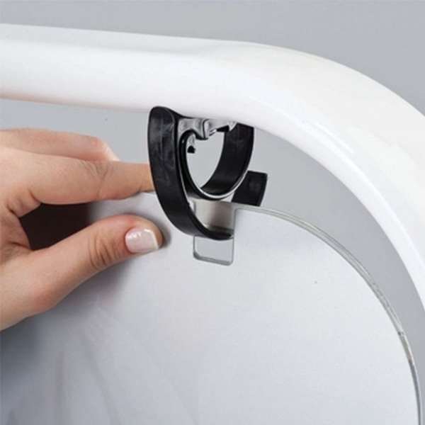 SWING SIGN PANEL upphängningskrok svart