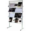 Info Line Mega Broschyrstativ dubbelsidig - 32xA4 - 21x29,7 cm #1