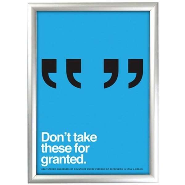 F&ouml;nster Alu sn&auml;ppram dubbelsidig - 32 mm - 70x100 cm - silver