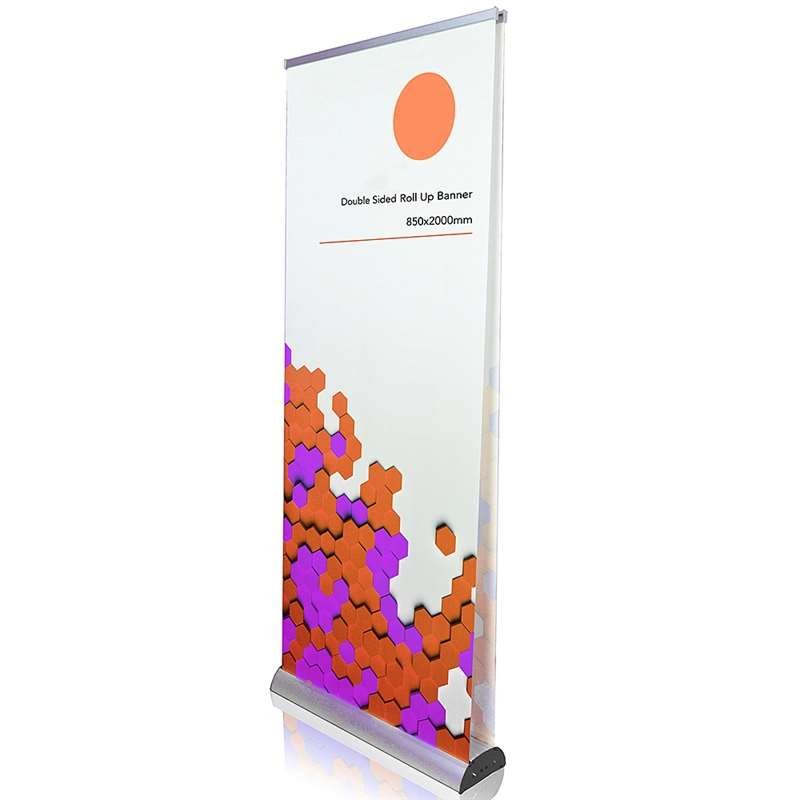 Snygg Roll-up, dubbelsidig kassett, silver, 85 x 200 cm