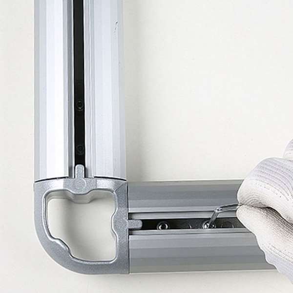 Omni Banner Ram, 150x200cm. Inkl. krok m/resår. Exkl. öljetter