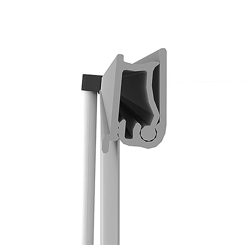 Standard Roll-up kassett, silver, enkelsidig, 85 x 200 cm