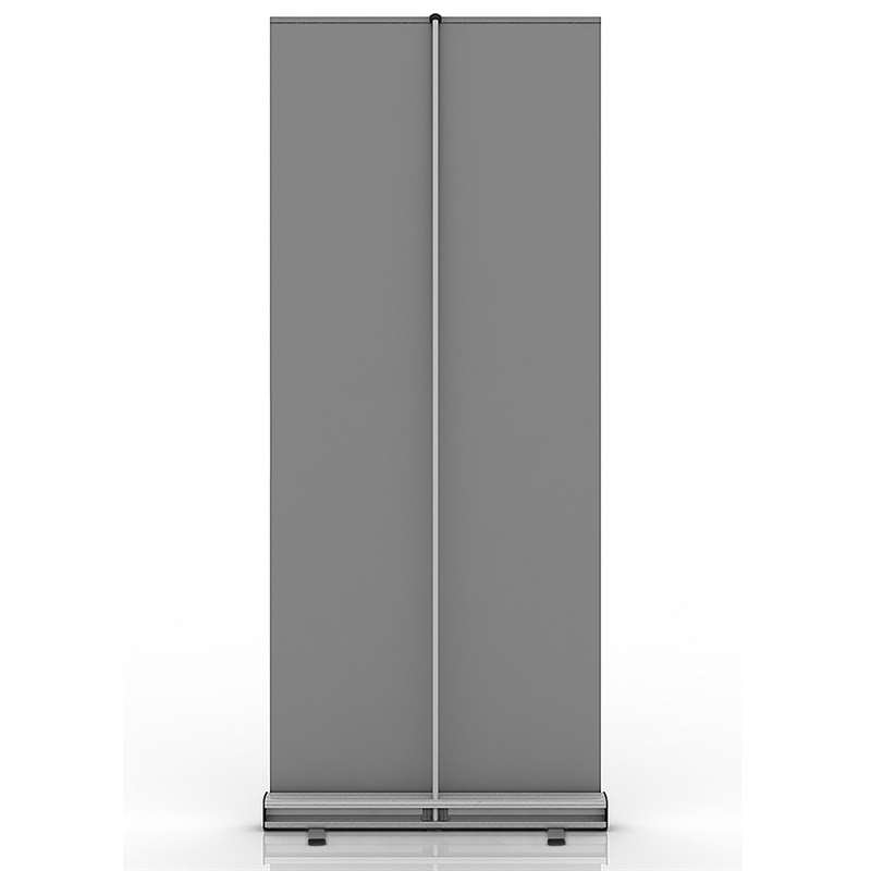 Standard Roll-up kassett, silver, enkelsidig, 85 x 200 cm