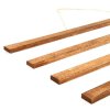 Wood Poster Hanger i lys bøg. Affischliste i træ, magnetisk - 30cm sæt #14