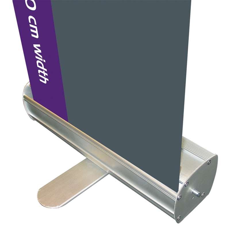 Basic Roll-up enkelsidig - 30x180 cm - silver