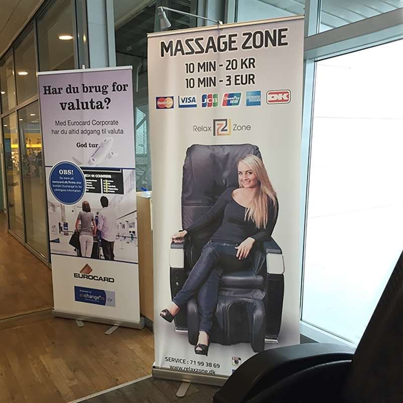 Basic Roll-up enkelsidig - 85x200 cm - silver