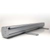 Basic Roll-up enkelsidig - 120x200 cm - silver - med banderoll och tryck #4