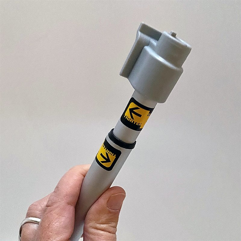 Premium Roll-up, enkelsidig kassett, silver, 100 x 160-220 cm