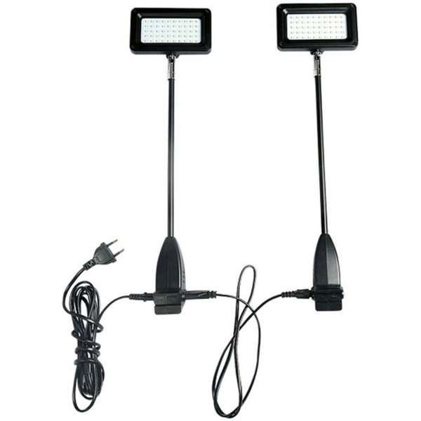 LED Spot 15W, svart, 2 st. / uppsättning