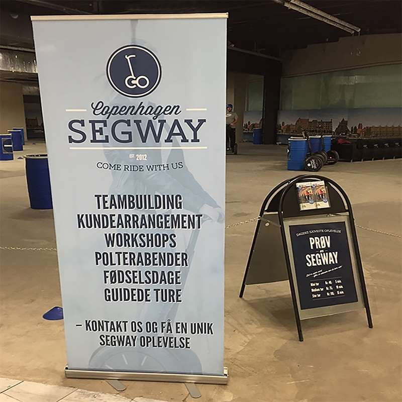 Eco Roll-up enkelsidig - 85x200 cm - silver
