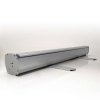 Eco Roll-up enkelsidig - 80x200 cm - silver - med banderoll och tryck #3