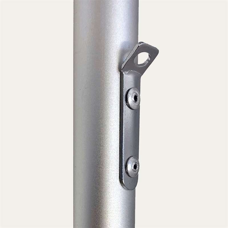 Beachflagga, Outdoor Square Flagga, Stort stangsystem