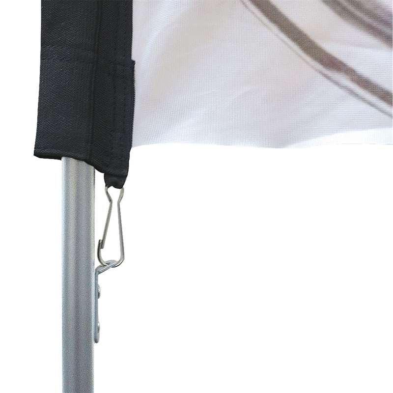 Beachflagga, utomhusbågflagga, fiskespö, liten (utan fot och flagga)
