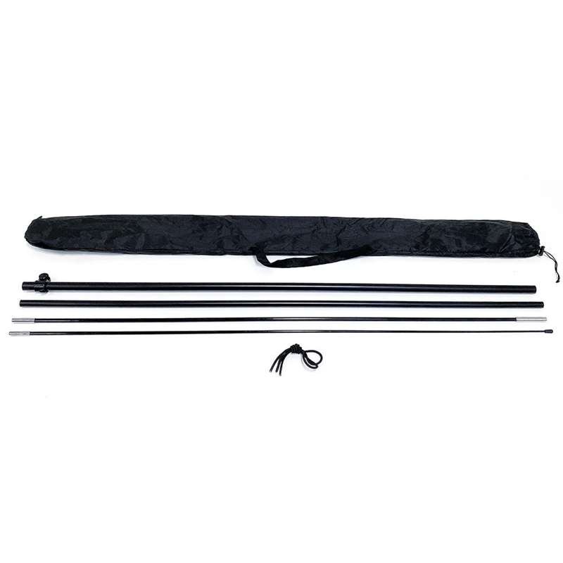 Beachflagga, Outdoor Bow Flag, Liten inkl. flagga och Screw Flag Base