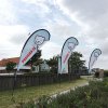 Beachflag, Outdoor Drop Flag, sort stang, Small, inkl. flagga #3